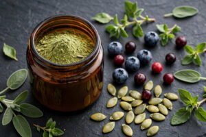 ProstaVive review 2026 — prostate health powder supplement jar on a table